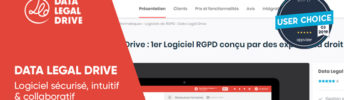 Logiciel RGPD DATA LEGAL DRIVE recommandé par Appvizer